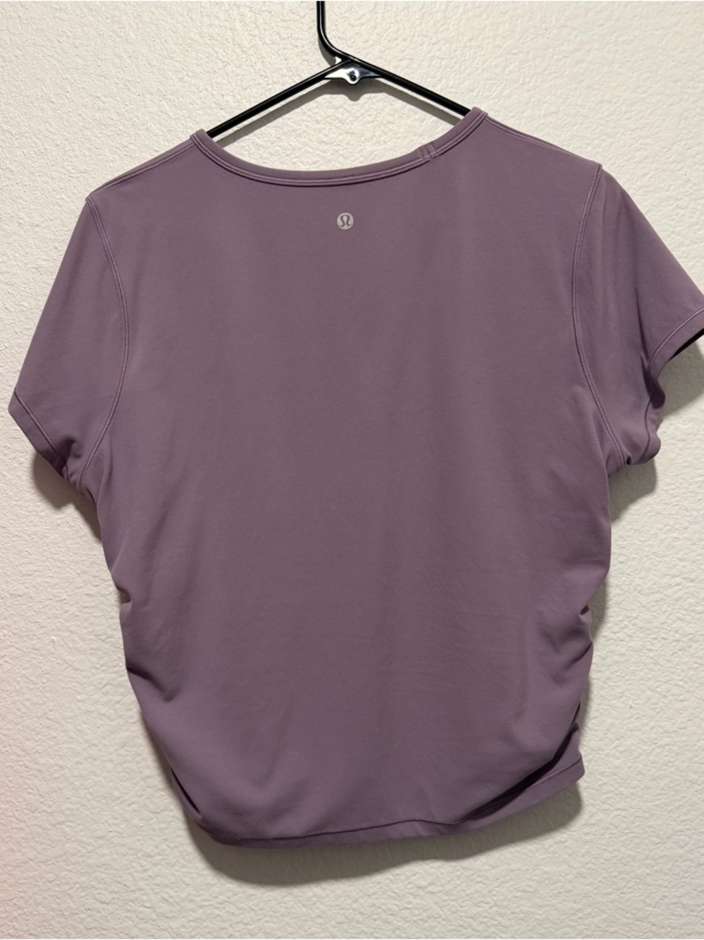 Lululemon All It Takes Nulu Short Sleeve Shirt Purple 14 - Picture 6 of 9